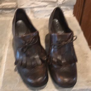 Almost a cross between heel, bootie, loafer